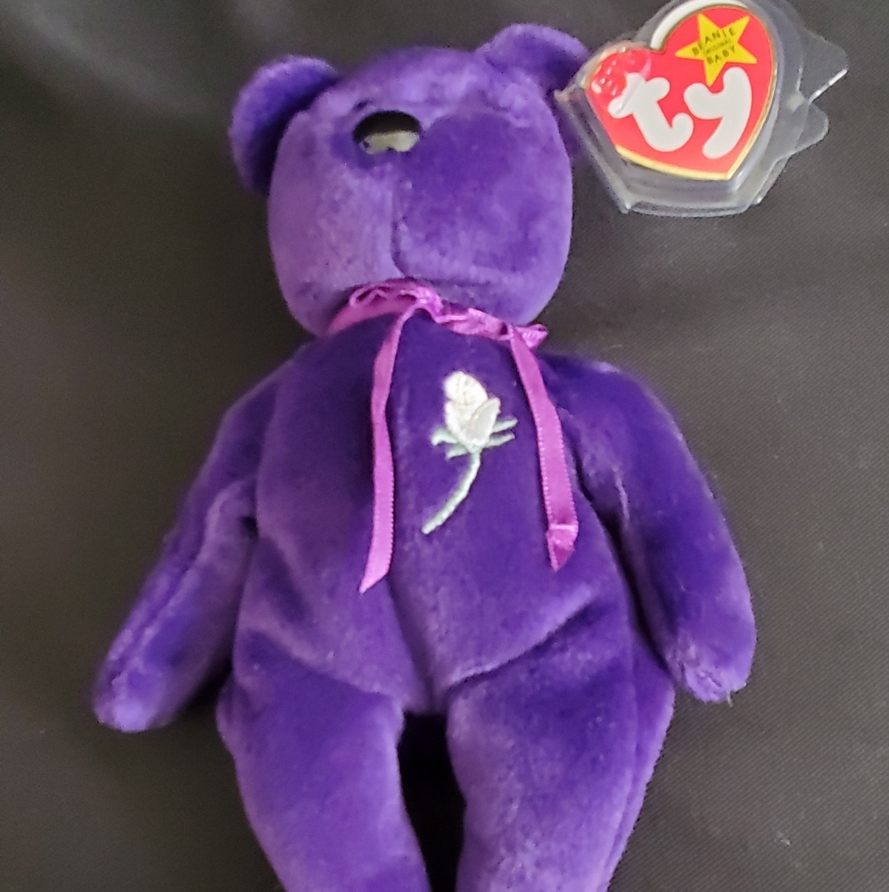 Ty Beanie Baby Princess Bear 1997 - Picture 7 of 8